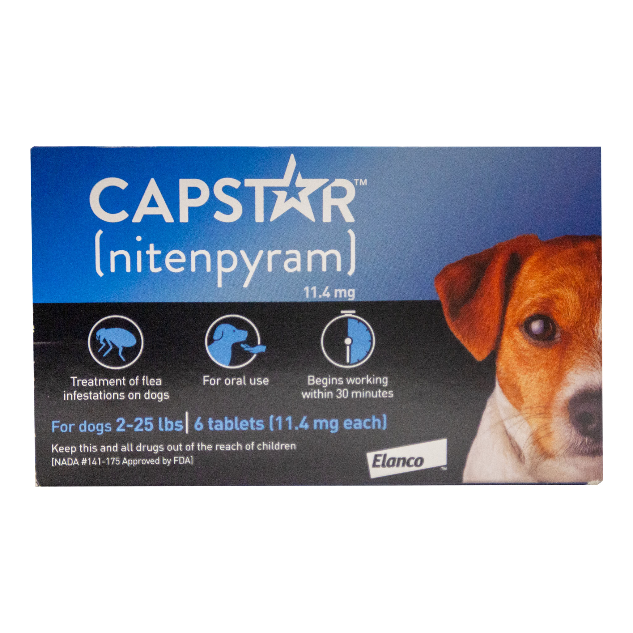 Capstar Tablets for Dogs 2 25 Ibs 727804366667 eBay