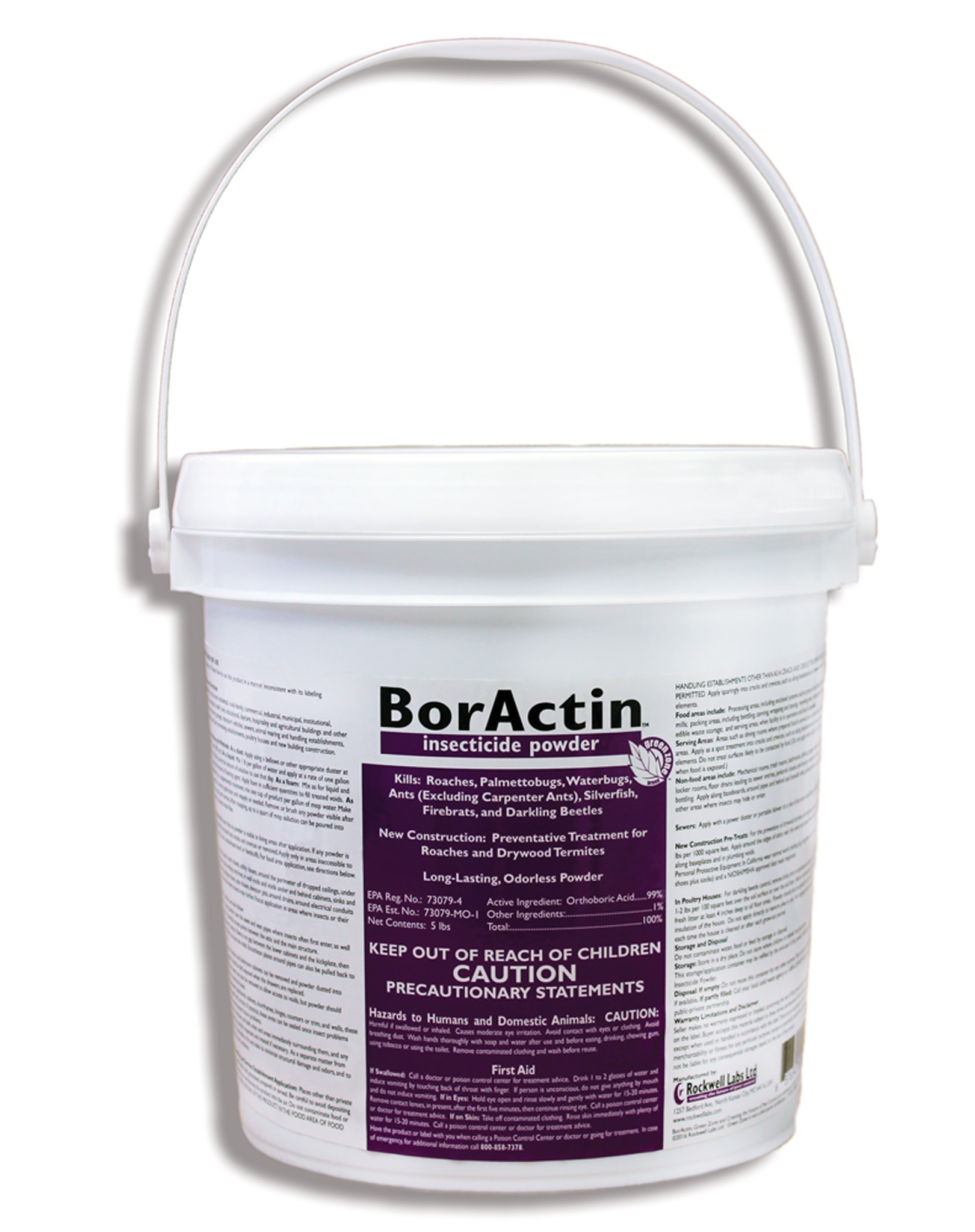 Rockwell Labs BorActin Insecticide Powder 5 lbs. 837654797167 eBay