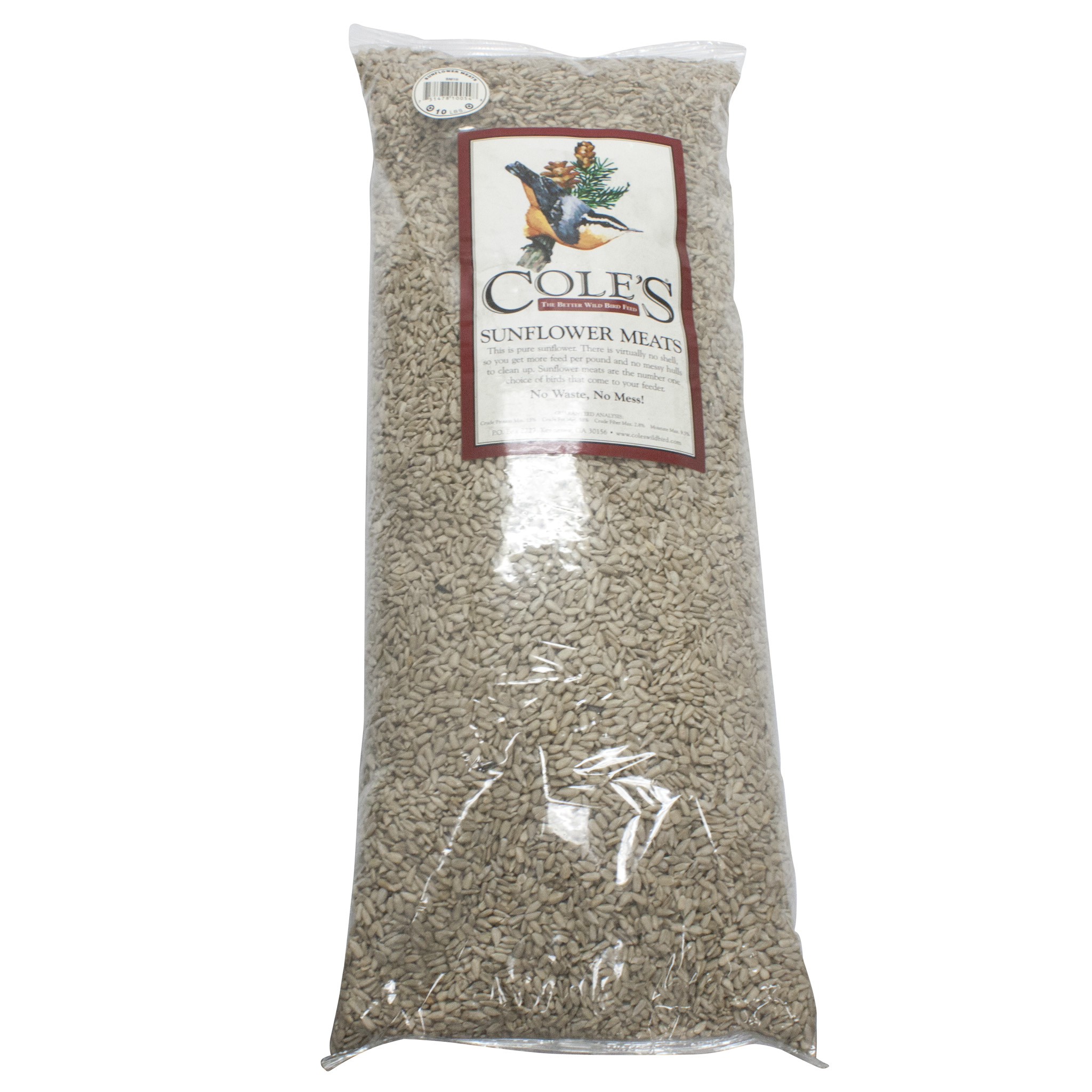 Cole's Wild Bird Products Co Coles Wild Bird Products Sunflower Meats