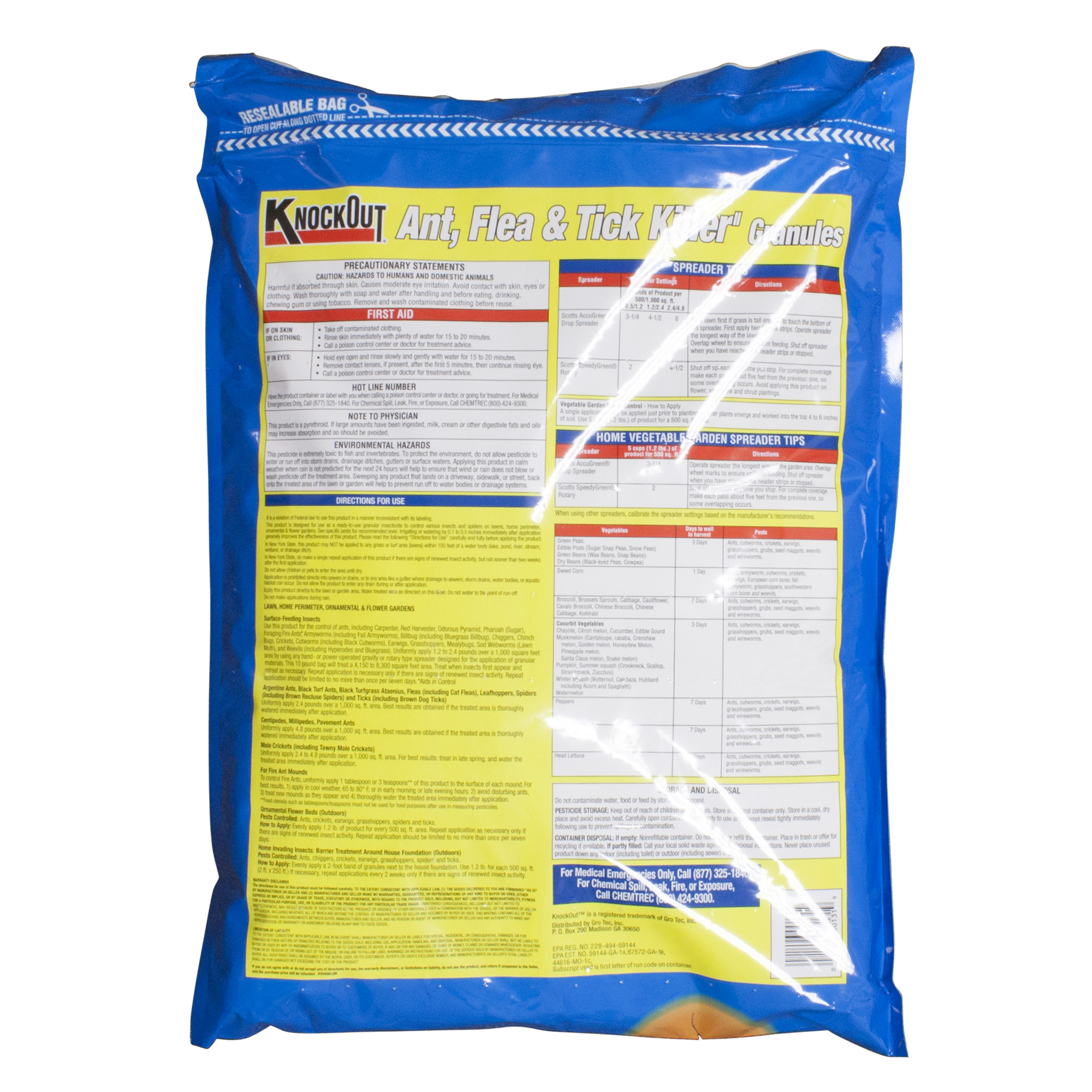 Knock Out Ant, Flea & Tick Killer Granules