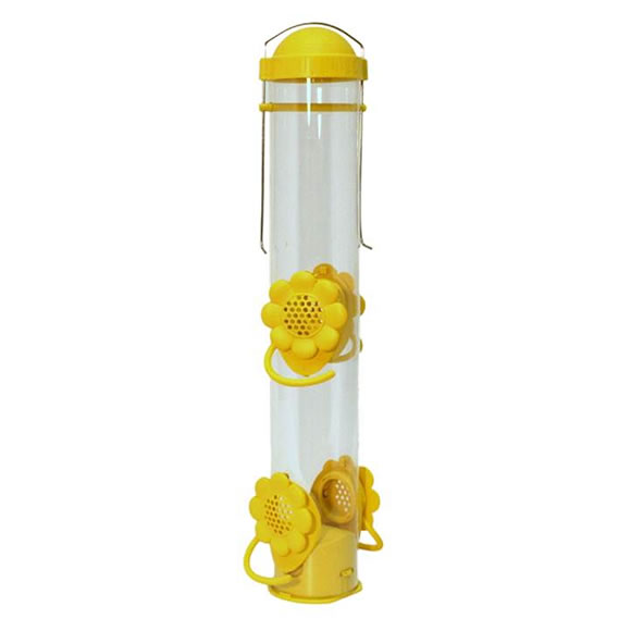 Perky Pet Yellow Select A Finch Bird Feeder 60 lb. (360)
