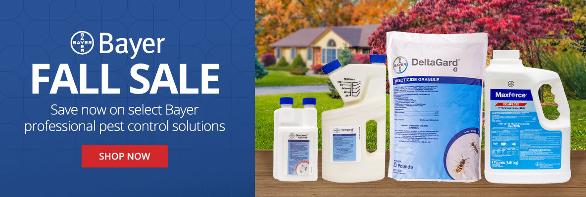 Bayer Fall Sale -Save now on select Bayer professional pest control solutions