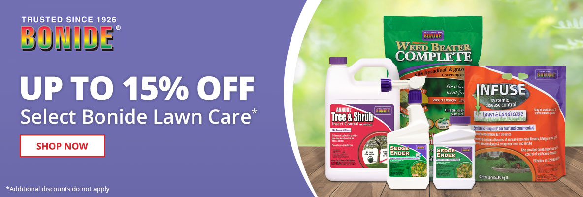Up to 15% Off Select Bonide Lawn Care *Additional Discounts Do Not Apply