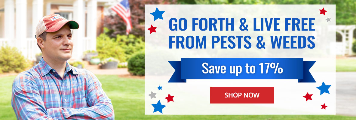 Go Forth & Live Free From Pests & Weeds -Save up to 17% Off