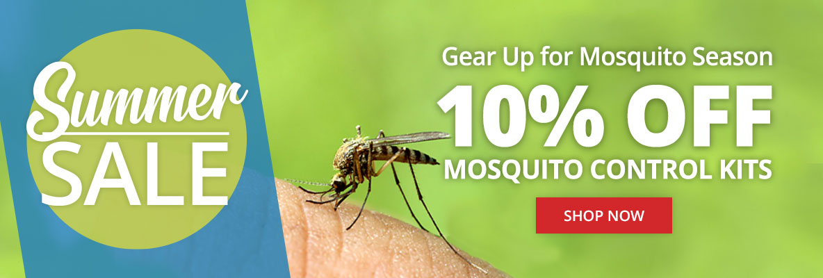 Summer Sale 10% Off Mosquito Control Kits