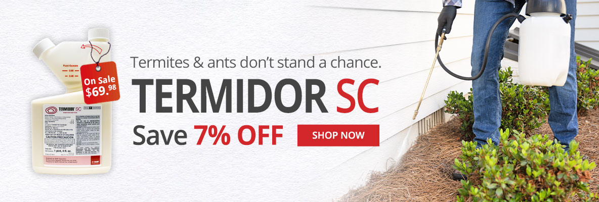 Termites & Ants don't stand a chance. Termidor SC Save 7% Off Shop now