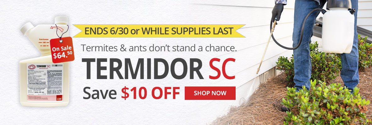 Save $10 off Termidor SC until 6/30 or while supplies last!