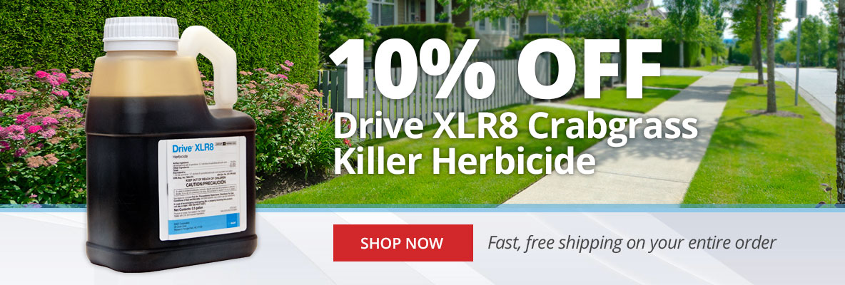 Save 10% Off Drive XLR8 Crabgrass Killer Herbicide