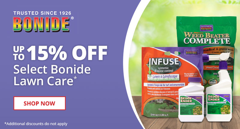Save up to 15% on Select Bonide Lawn Care