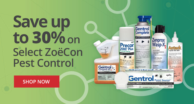 Save up to 30% on Select ZoeCon Pest Control