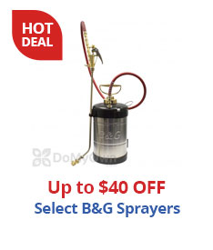 Hot Deal up to $40 Off Select B&G Sprayers