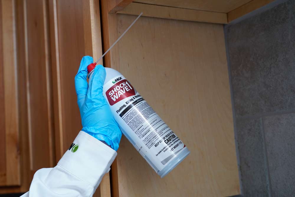 Shockwave Application near cabinet