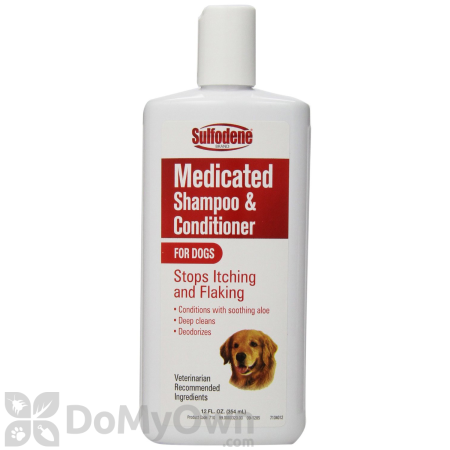 Sulfodene Medicated Shampoo and Conditioner for Dogs
