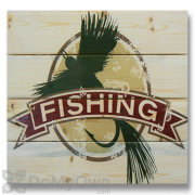 Wile E Wood Fly Fishing Wall Art