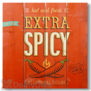 Wile E Wood Extra Spicy Wall Art