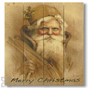 Wile E Wood Merry Christmas Wall Art