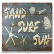 Wile E Wood Sand Surf Sun Wall Art