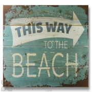 Wile E Wood To The Beach Wall Art