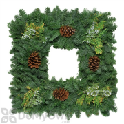 Fernhill Elegant Square Wreath 22