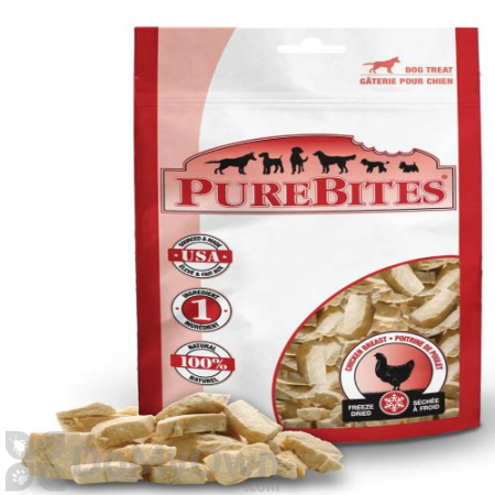 PureBites Freeze Dried Chicken Breast Dog Treats 3.0 oz.